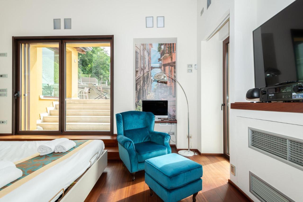 Luxury Como Lake Apartment Blevio Kültér fotó